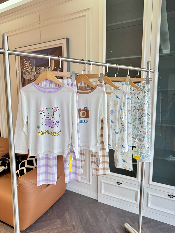 High-Quality Children's Underwear/Home Wear, Class A, 94% Lyocell Material, Soft and Silky to the Touch, 110-160