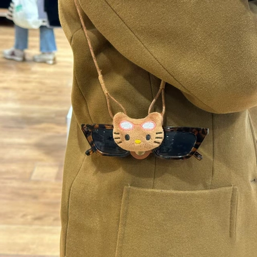 Hello Kitty, солнцезащитные очки, милая система хранения, ремешок, цепь
