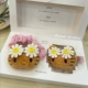 Daisy Kitty Hair Clip+веревка головы [2]