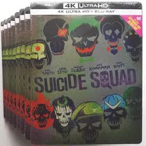 Spot genuine 4K UHD disc Suicide Squad X contingent Suicide Squad of the word iron box Blu-ray