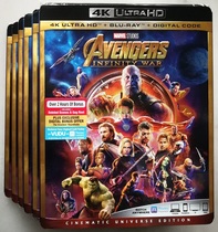 Spot Genuine Blu-ray Avengers: Infinity Avengers 3 4K UHD Disc Hillsong US