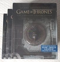 Spot genuine Blu-ray Game of Thrones power Game 8 4K UHD 6 discs US Chinese character iron box
