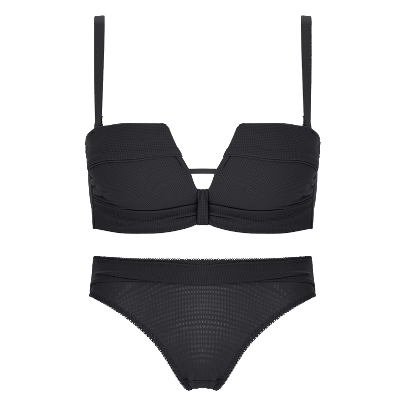 Shadow đồ lót sexy một bộ womens áo ngực nhỏ tụ tập để điều chỉnh loại thép miễn nhẫn cô gái phẳng áo ngực áo ngực chuyên dụng.