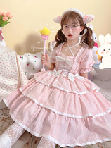 (Moonlight Girl Cotton Version) Original three-stage sweet cute elegant fairy fairy lolita lolita