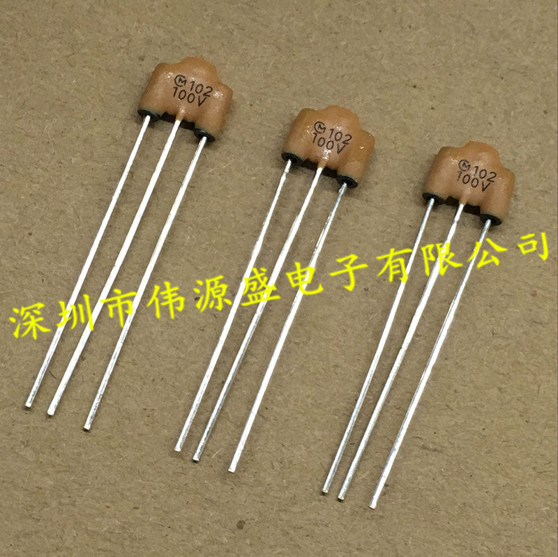 DSS6NC52A102Q55B 1nF 100V 102 6A EMI squelch three-terminal filter capacitor