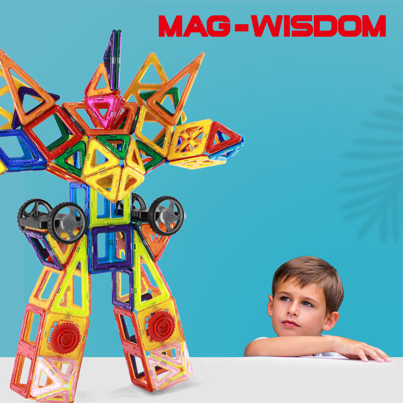 Kobo magnetic tablet magnetic construction of the Tira Building Children's Puzzle Toys for boys and girls