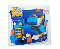 Zhilingxing 60122 puzzle deformation 66 large particles spell plug build assembly hands-on intellectual toys