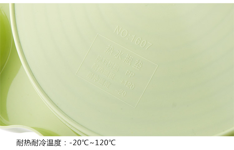 Sáng tạo đa mục đích cup xả pad ấm đun nước cách nhiệt pad chậu hoa hỗ trợ nồi mat không thấm nước quy mô rò rỉ-proof coaster bình inox đựng nước