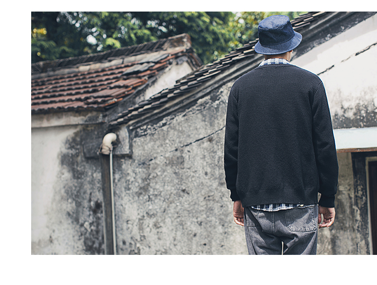 Xuân 2018 nam mới áo khoác cardigan nam trẻ trung phiên bản Hàn Quốc của chiếc áo len cổ tròn tự phối cho chàng trai áo len mỏng áo nam