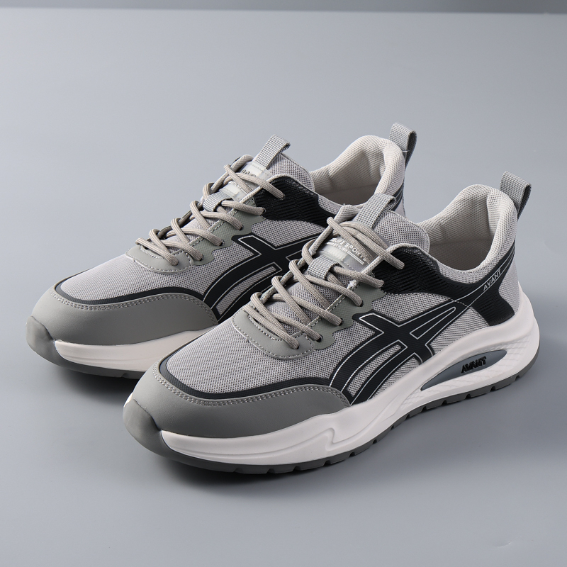 Hx011 Cut-Label, Off-The-Shelf, Lightweight, Comfortable Foam-Soled Spring/Summer Lace-Up Casual Men's Shoes