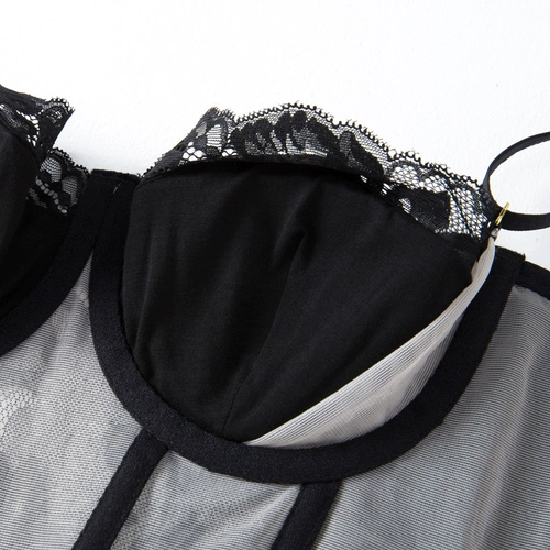 Ультратонкее кружевное нижнее белье, тонкий комплект, 2020, французский стиль