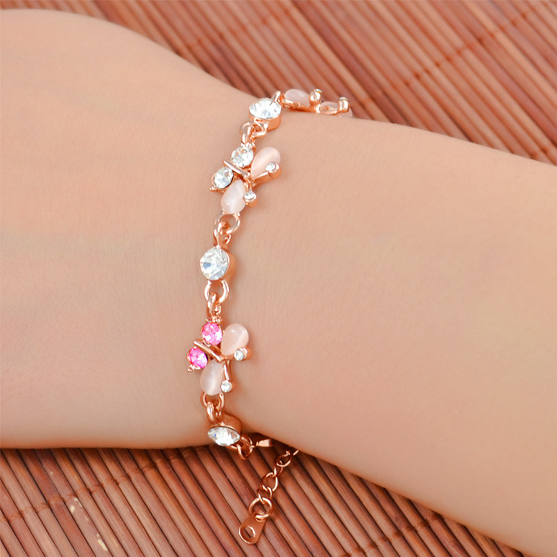 South Korean little girl child handmade ring crystal female princess ornaments baby hand jewelry elementary school students exquisite handmade