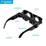 Рыбацкий телескоп, наблюдающий за различным высокопоставленным профессиональным расширением и увеличением рыбацкой головы в рыбацких стаканах