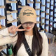 Korean authentic MLB hat soft top baseball cap embroidery letter shading peaked hat wild 3ACPL033N