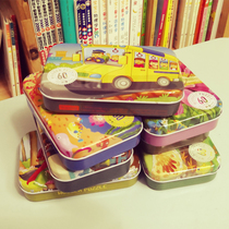 Tinplate box cartoon pattern storage box gift box grocery storage iron box toy storage box
