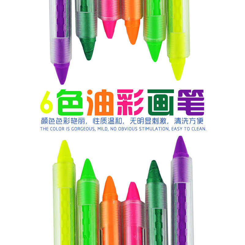 Halloween Painting Face Color Pen Color Pen Body Paint Pen Masquerade Color Pen Watercolor Brush Set