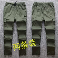 Армия Зеленый лето 809 брюки два брюки