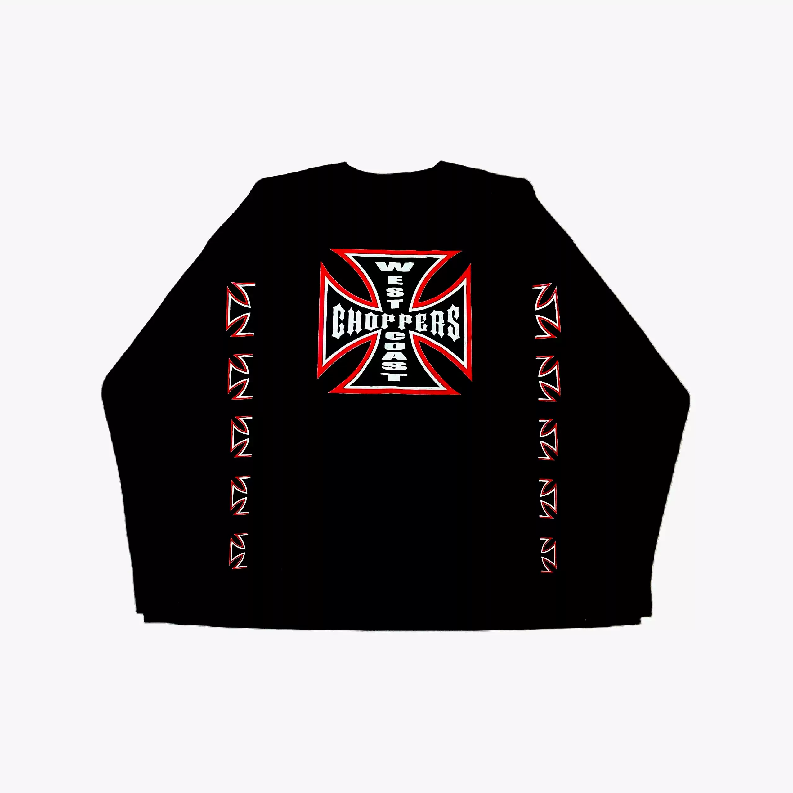 Opium West Coast Choppers Long Sleeves十字架ERD长袖T恤tee-淘宝 