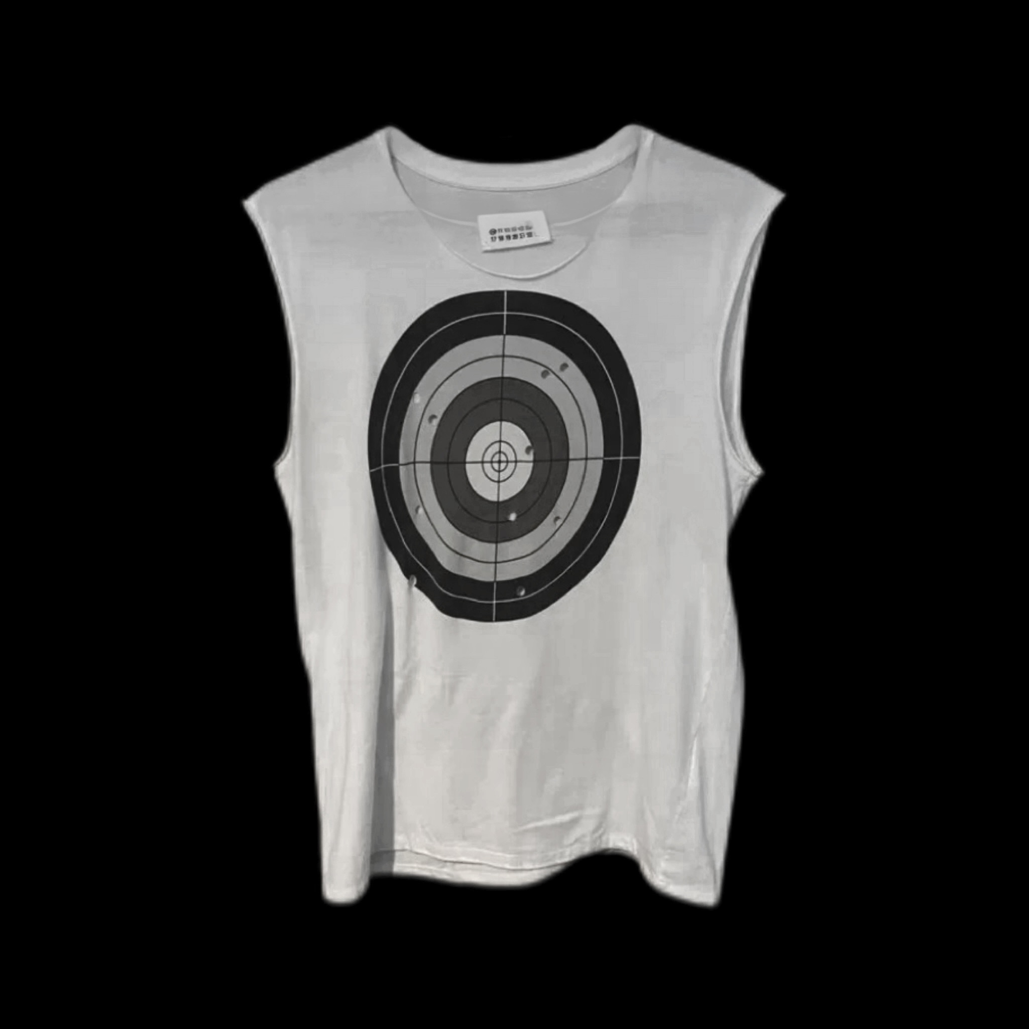 Opium nettspend ss08 target practice punk tank: trendy vest tee