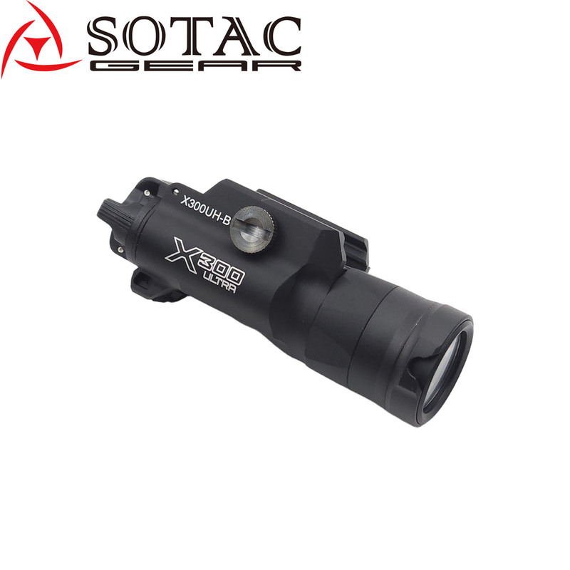 Sotac-Gear X300Uh-B Flashlight Quick-Release Xh Light Series Universal Waist Mount