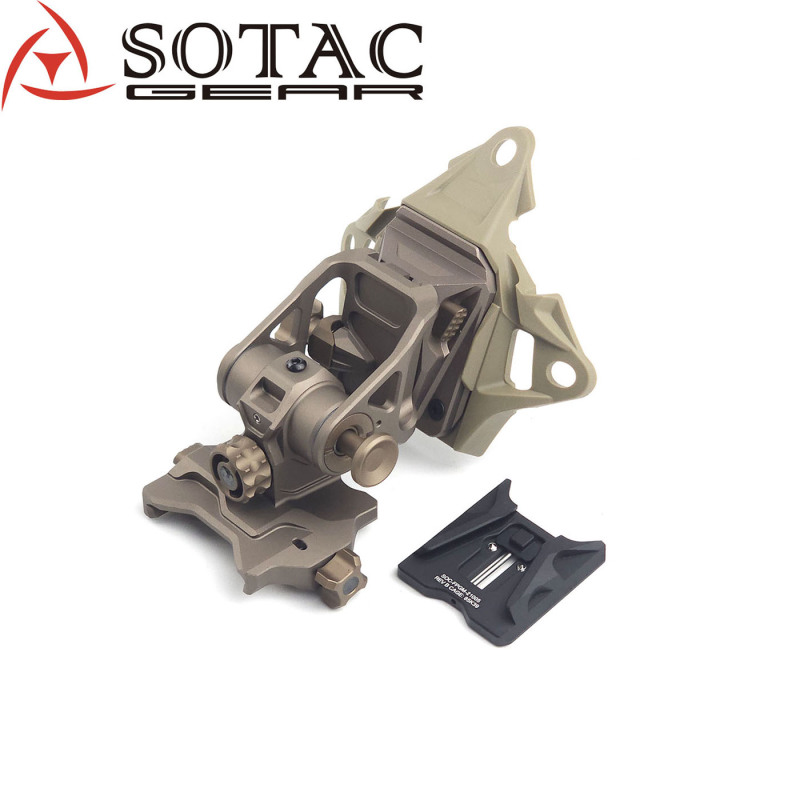 Sotac-Gear Fpg21 Dump Truck Metal Hard Oxidation Helmet Mount
