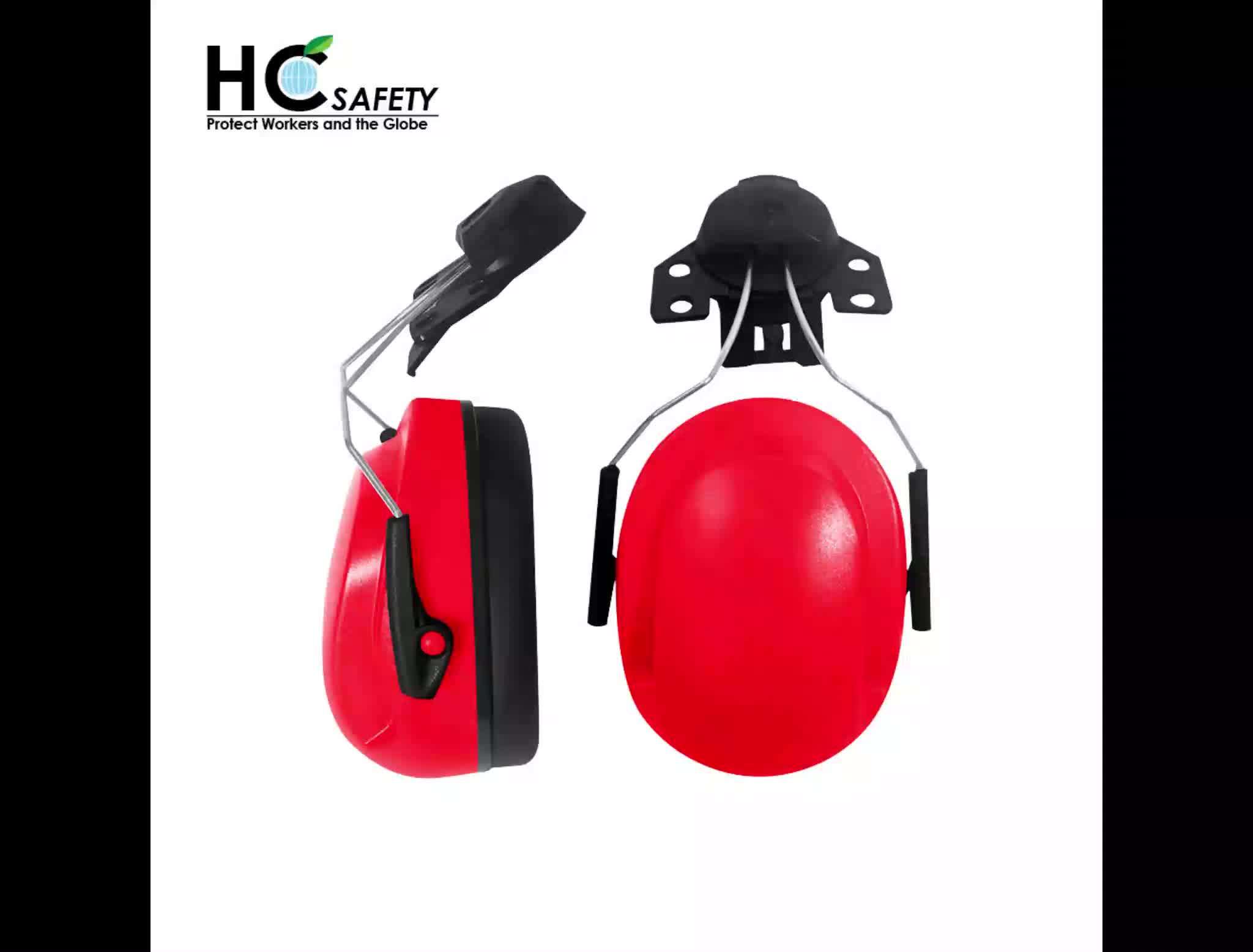 Hc7053 Ce En3523 Ansi S3.19 Safety Helmet Ear Muffs Ppe Safety