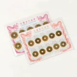 宏图好运 Все медные пять Император Деньги Десен Император Украшение Размер Медные монеты имитации династии Цин Древняя монетная упаковка свободна