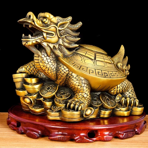 Медные драконские черепахи украшения сплетни сплетнича