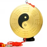 Hongtu удачи Bagua зеркальные украшения Jiugong Bagua зеркало украшения дома Бесплатная доставка