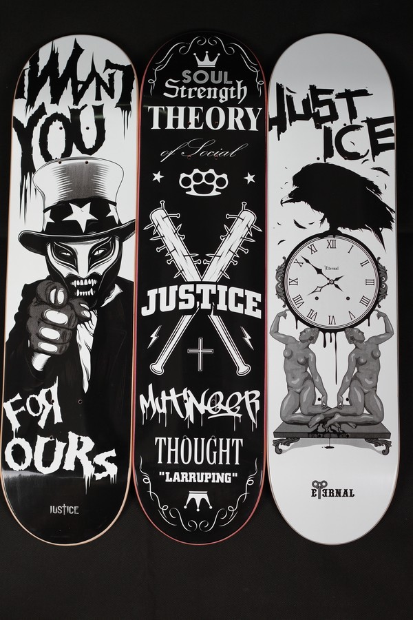 Skate pour homme femme JUSTICE - Ref 2598762 Image 4