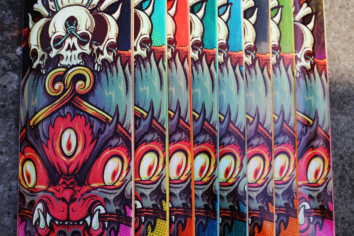 Skateboard pour homme femme JUSTICE - Ref 2597634 Image 4