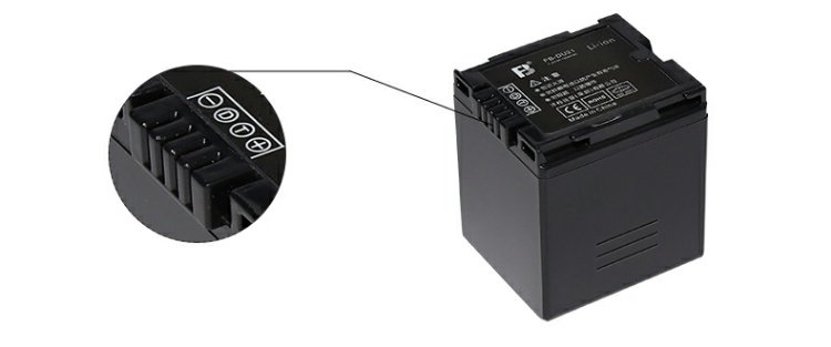 Pin CGA-DU21 DU14 cho máy ảnh kỹ thuật số máy ảnh Panasonic GS500 GS28 GS27 GS328G CGA-DU06 DU07 để mua hai để gửi bộ sạc túi chống nước máy ảnh