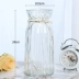 Phong cách châu Âu bình thủy tinh đơn giản dày và phong phú hoa lily cẩm chướng bình hoa Phòng khách sáng tạo trang trí phòng ăn - Vase / Bồn hoa & Kệ Vase / Bồn hoa & Kệ
