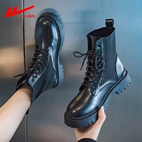 0568 Black-Slim Boots