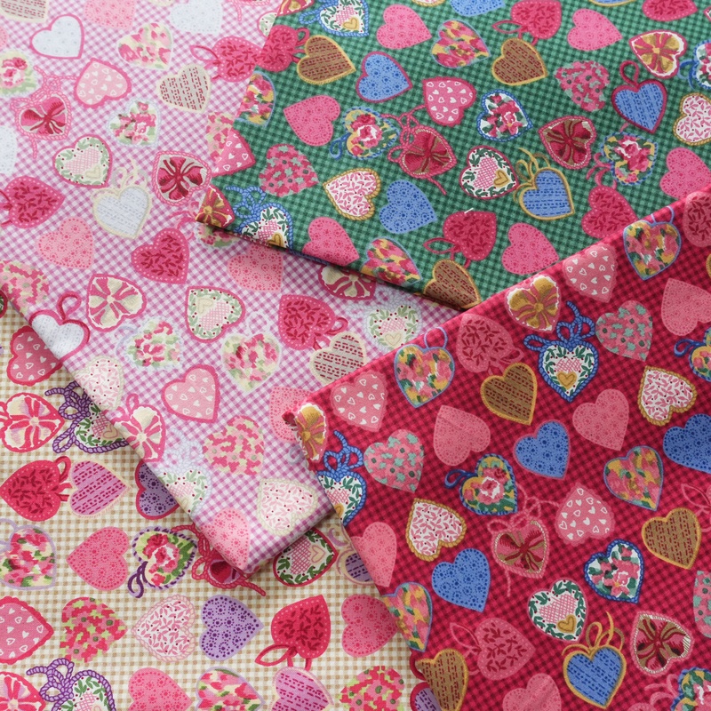 Japanese Imported Yuwa Sweet Plaid 20-Count Cotton Handmade DIY Bag Clothing Half a Meter Japanese Imported Yuwa Sweet Plaid 20-Count Cotton Handmade DIY Bag Clothing Half a Meter