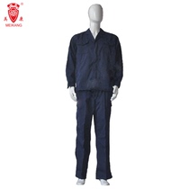 Meikang acid and alkali resistant anti-static clothing MKP-22 split type non-stick hair wear-resistant and durable electronics factory refueling protective clothing