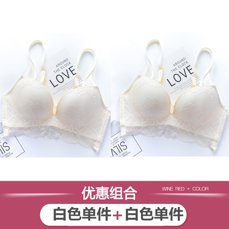 Thép miễn sexy đồ lót womens áo ngực phù hợp với tụ tập trên một đỉnh áo ngực mỏng nhỏ để bảo vệ chống võng ren dày áo ngực.