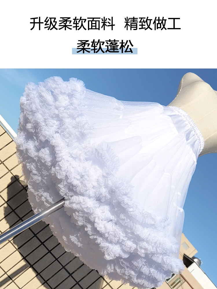 Clouds propped up daily lolita 45CM boneless cartilage violent pontoon short marshmallow children's skirt propped lolita