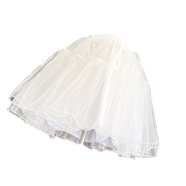Lolita bustle daily support boneless soft gauze support Lolita bustle puffy skirt cloud support petticoat soft girl skirt