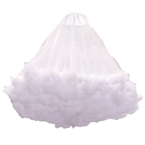 Bust lolita gauze skirt violent daily soft gauze boneless petticoat Lolita 50cm marshmallow cloud bustle