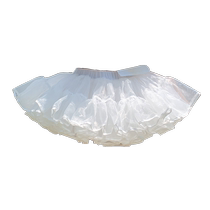 Lolita boneless violent dog short soft gauze daily support short fluffy skirt duck butt bust 25cm