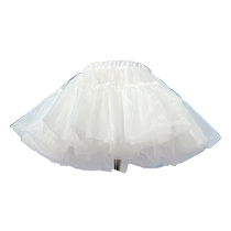 Lolita pannier daily violence four-layer boneless soft gauze petticoat marshmallow Lolita cloud support 30CM