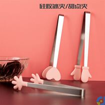 Thickened eat tweezers and zero practical fruit food clip baking personality test potato chips clip snack clip not dirty hands