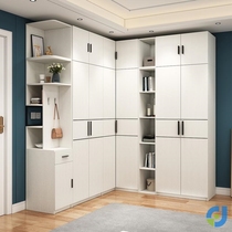 Corner Wardrobe Contained Economy Type Chinese Storage Wall Corner Multifunction Home Bedroom Small Family Type Corner Cabinet