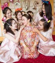 Yours forever hair hoop hair accessories wedding pick-up door props funny text brothers bridesmaid group ins