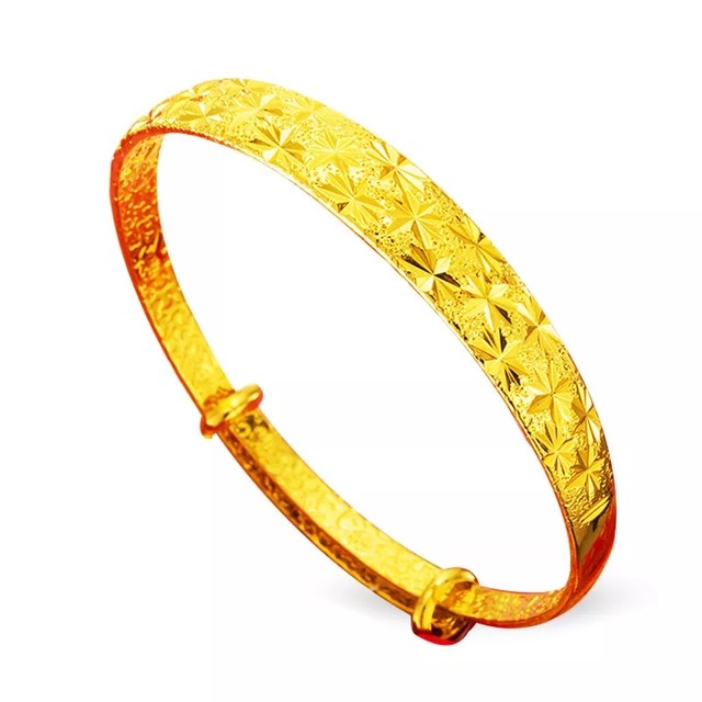 yoursforever dragon and phoenix bracelet wedding imitation fake gold non-fading imitation gold bracelet ສາຍ​ແຂນ​ທອງ​ຫວຽດ​ທາຍ​ຄໍາ​ແບບ​ຈີນ