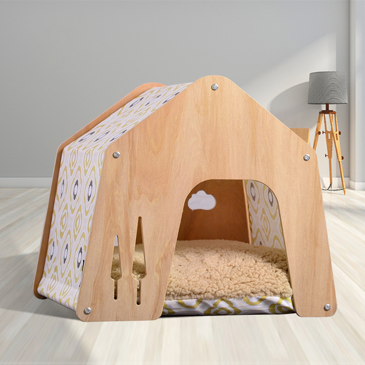 Cattle and dog cabin Pet Solid House Four Seasons General Dog Different House Day Korean Cat Furniture Various