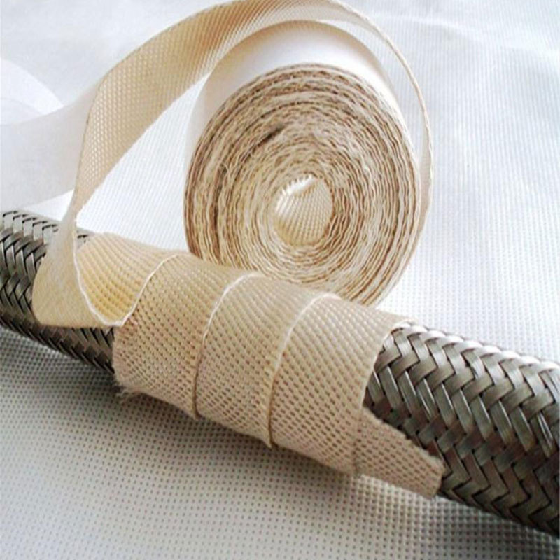 High-Silicone Fire-Resistant Cloth, High-Silicone High-Temperature Resistant Wrapping Cloth, Heat-Resistant Wrapping Tape, Adhesive-Backed Self-Adhesive Tape, Continuous Use for 1000 Hours