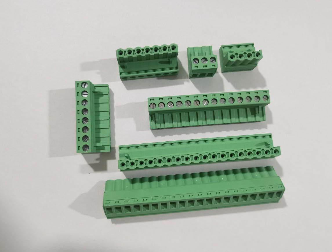 kexia kx-001 5.08 2EDGK插拔式铁方块PCB接线端子连接器公母对插