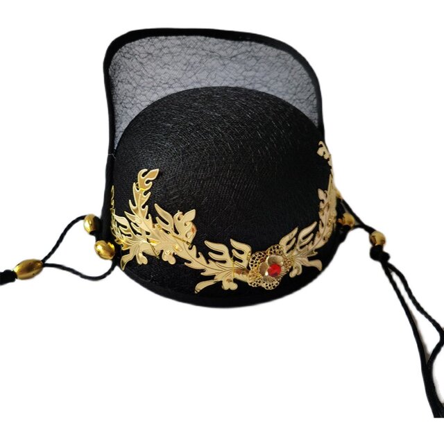 Ming Dynasty Dongchang Taiyin Hat Longmen Flying Armor Chen Kun Dongchang Male Hat Jinyi Guitar Collar Hat for Men